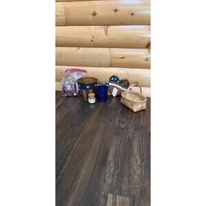 Vintage Rustic USA/America/American Flag Primitive Decor Lot